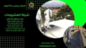شركة عزل اسطح بالرياض